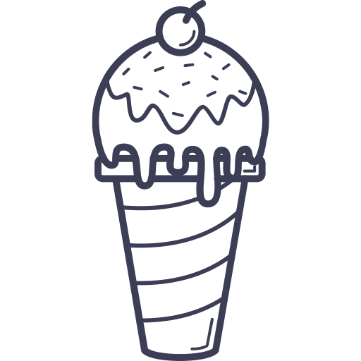アイスクリーム Generic Detailed Outline icon