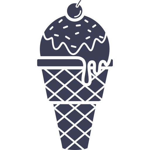 アイスクリームコーン Generic Glyph icon