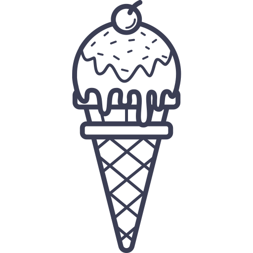 아이스크림 Generic Detailed Outline icon