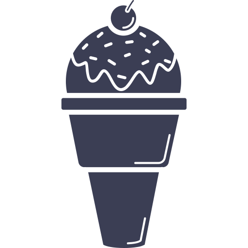 Рожок мороженого Generic Glyph иконка