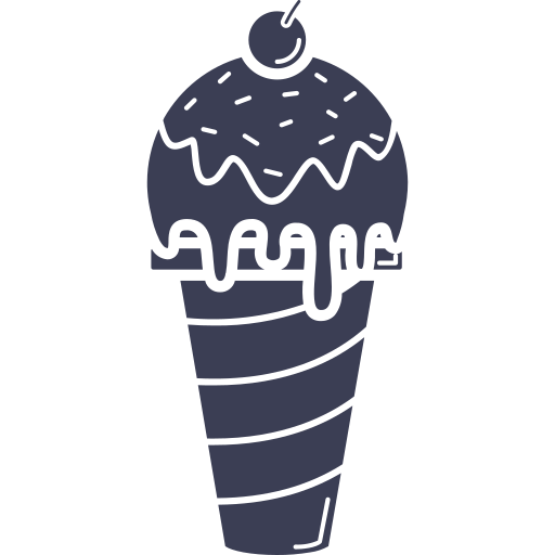 Ice cream cone Generic Glyph icon