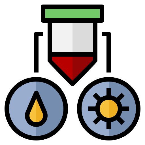 혈액 검사 Generic Outline Color icon