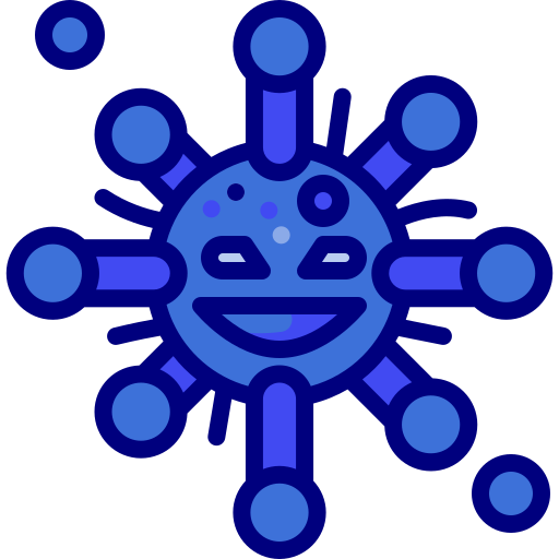 virus Generic Blue icoon