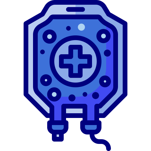 輸血 Generic Blue icon