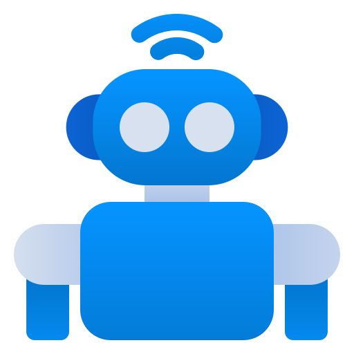 Robot Generic Flat Gradient icon