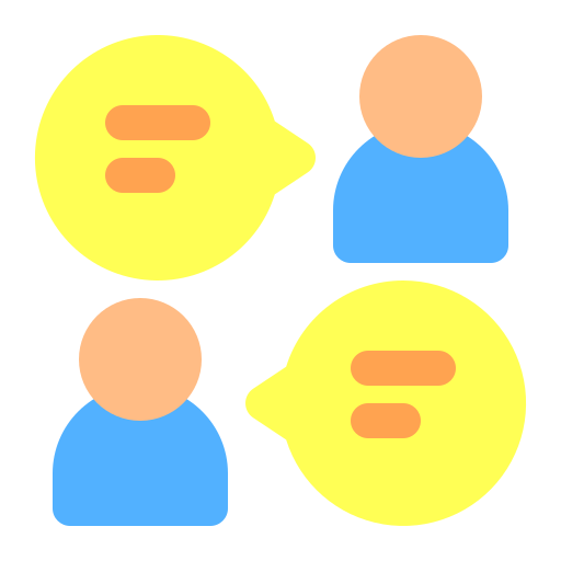 gesprek Generic Flat icoon