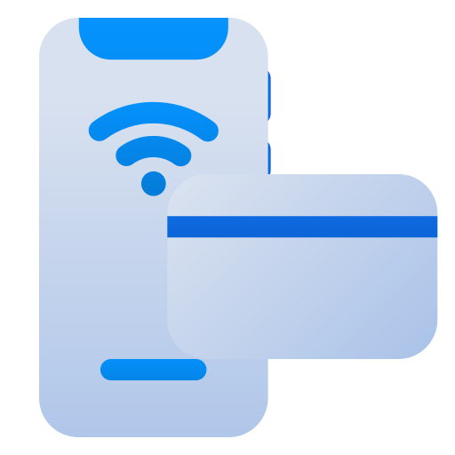 płatności mobilne Generic Flat Gradient ikona