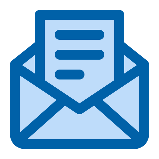 email Generic Blue icon