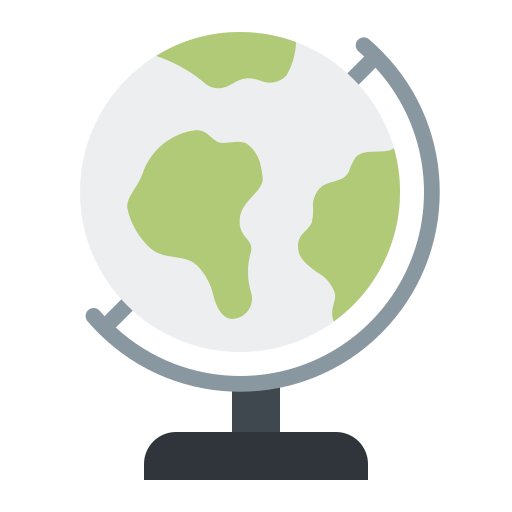 Earth globe Generic Flat icon