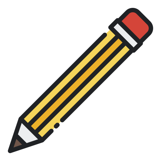 연필 Generic Outline Color icon