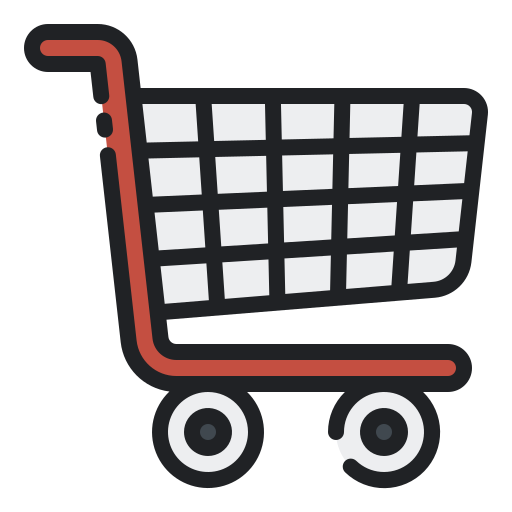 carrito de compras Generic Outline Color icono