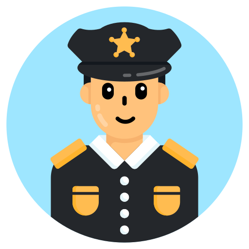 Policeman Generic Circular icon