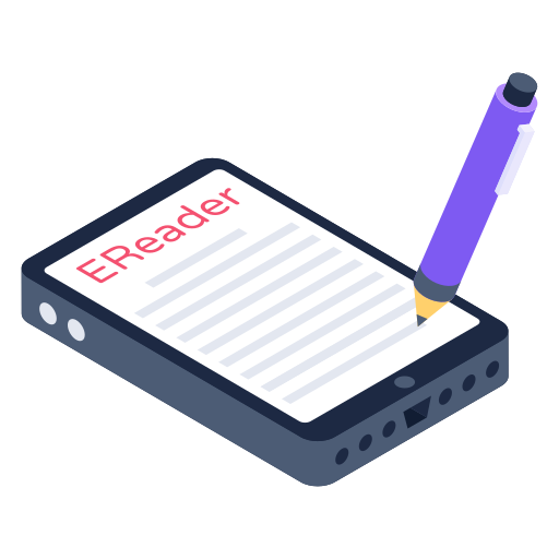 ereader Generic Isometric icono