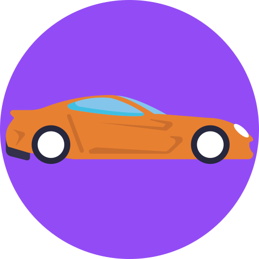 Sport car Generic Circular icon