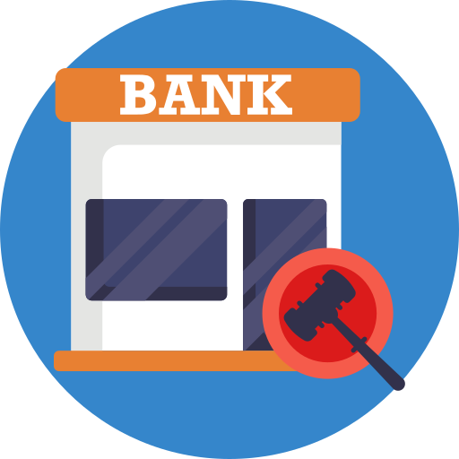 銀行 Generic Circular icon