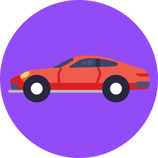samochód Generic Circular ikona
