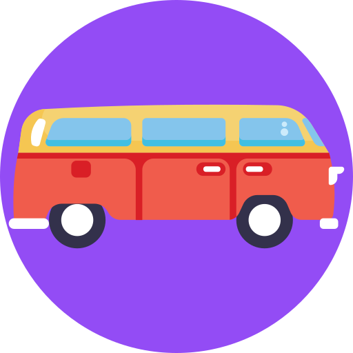 Bus Generic Circular icon