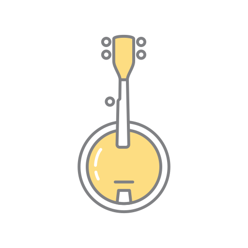 banjo Generic Fill & Lineal icono