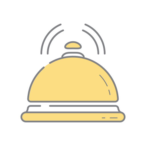 Desk bell Generic Fill & Lineal icon