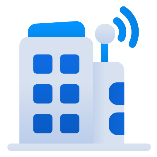 Building Generic Flat Gradient icon