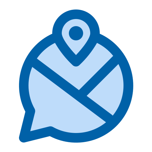 deel locatie Generic Blue icoon