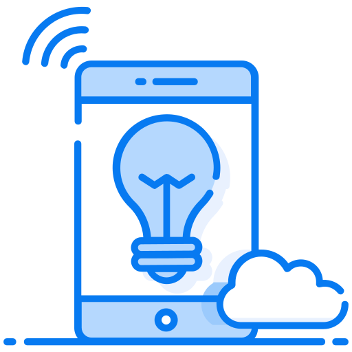 Internet of things Generic Blue icon