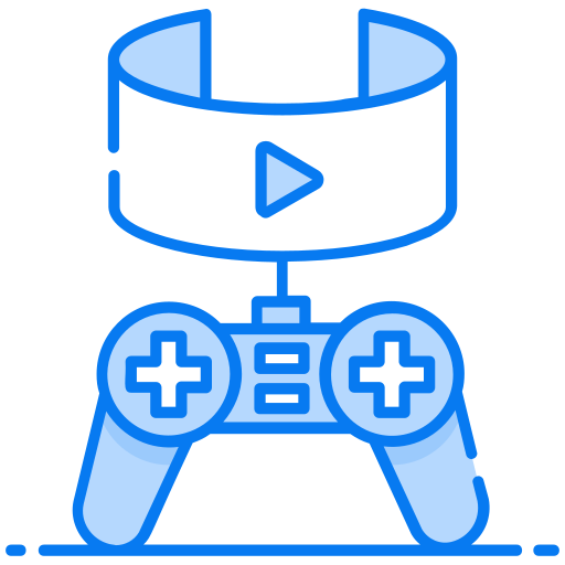 juego de realidad virtual Generic Blue icono
