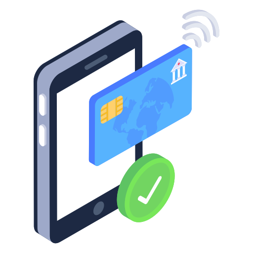 Near filed communication Generic Isometric icon