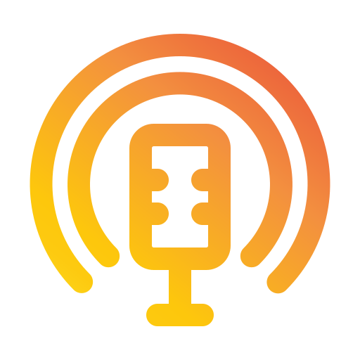 podcast Generic Gradient ikona
