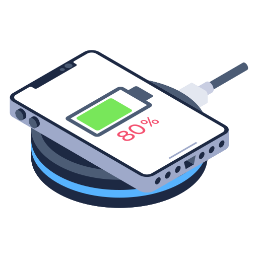 Wireless charger Generic Isometric icon