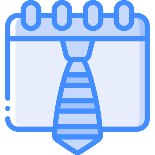 Date Basic Miscellany Blue icon