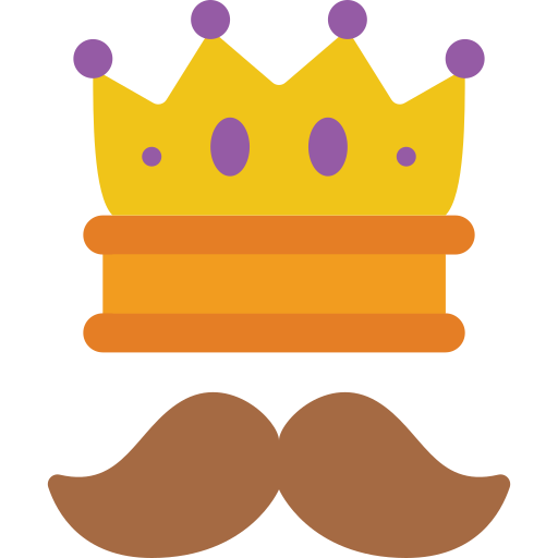 король Basic Miscellany Flat иконка