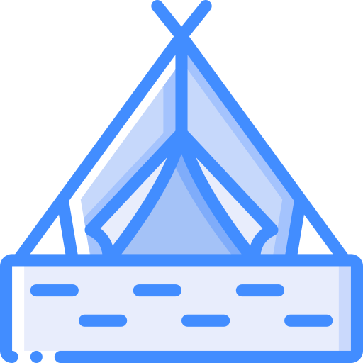 tenda Basic Miscellany Blue icona