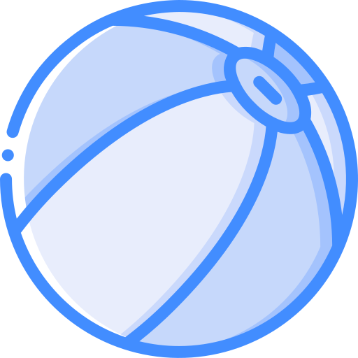 pallone da spiaggia Basic Miscellany Blue icona