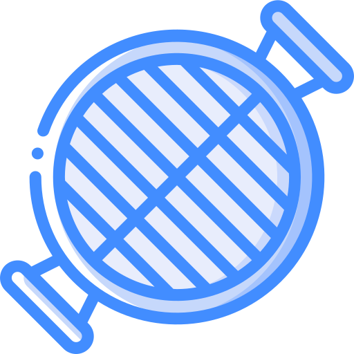 Grill Basic Miscellany Blue icon