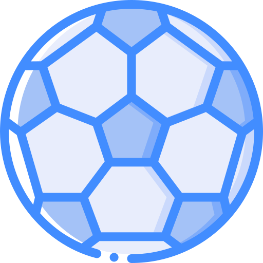 fútbol Basic Miscellany Blue icono