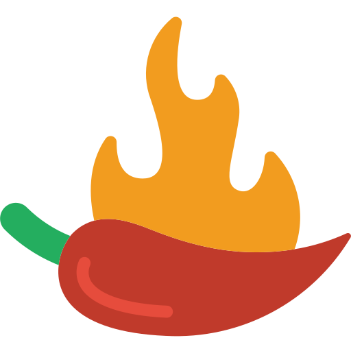 papryczka chilli Basic Miscellany Flat ikona