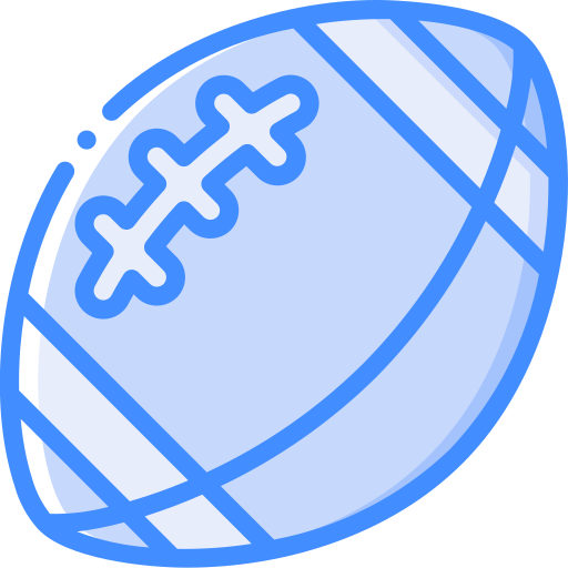 미식 축구 Basic Miscellany Blue icon