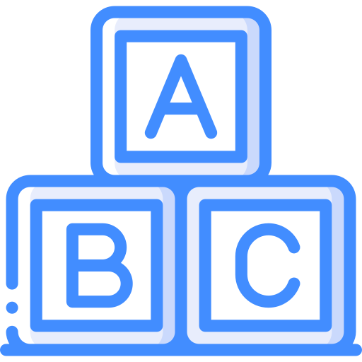 blocs Basic Miscellany Blue Icône