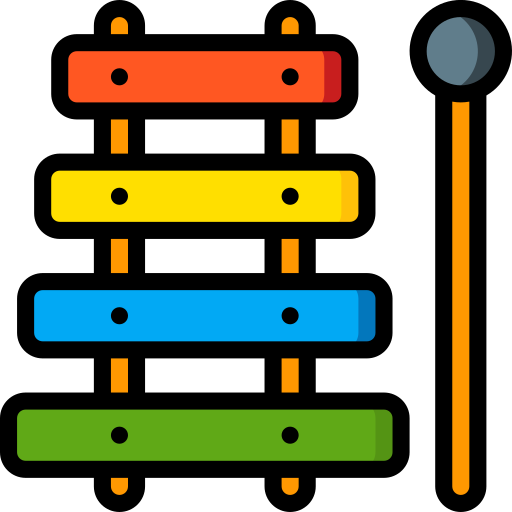 xilofono Basic Miscellany Lineal Color icona
