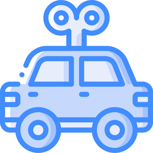 Car Basic Miscellany Blue icon