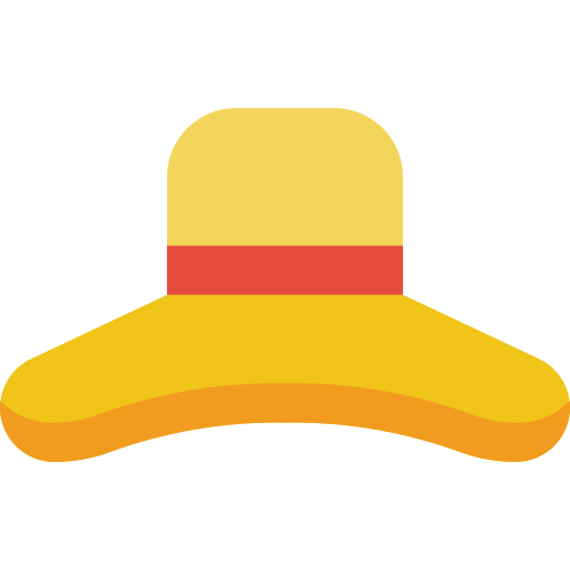 Sun hat Basic Miscellany Flat icon
