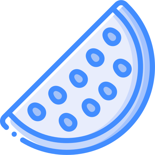 wassermelone Basic Miscellany Blue icon