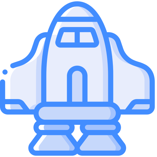 Rocket Basic Miscellany Blue icon