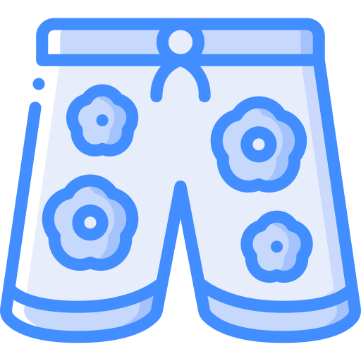 shorts de bain Basic Miscellany Blue Icône