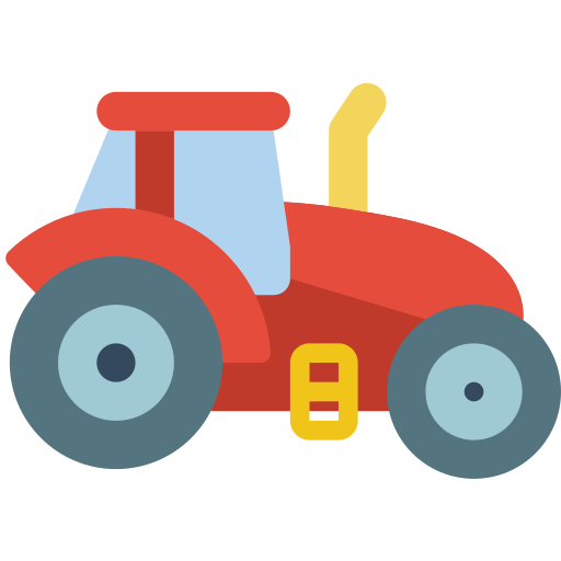 tractor Basic Miscellany Flat icoon