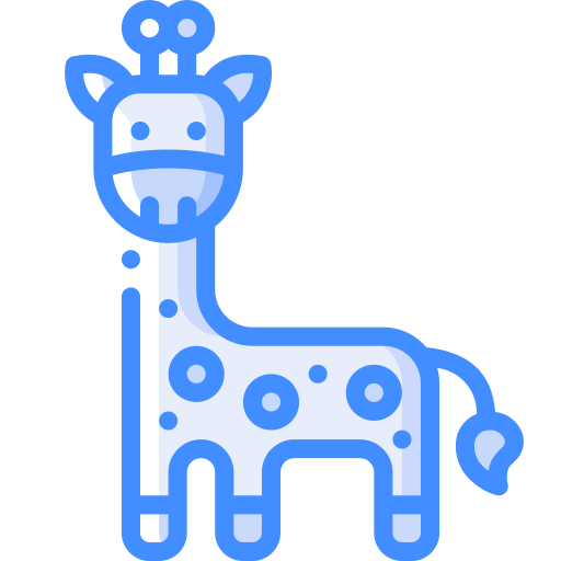 giraffa Basic Miscellany Blue icona