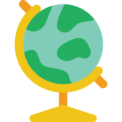 globo Basic Miscellany Flat icono