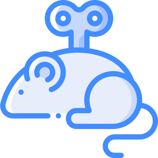 mouse Basic Miscellany Blue Ícone