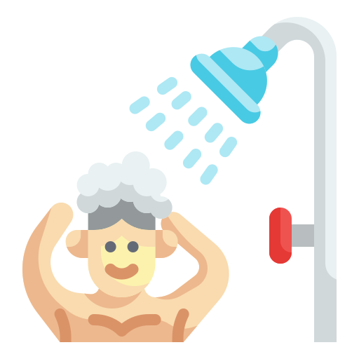 Shower Wanicon Flat icon